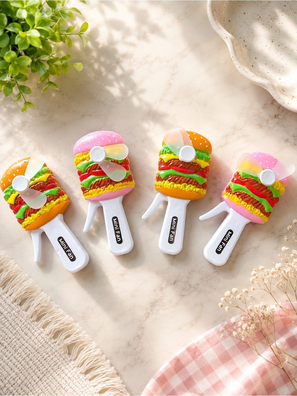 4 burger fans